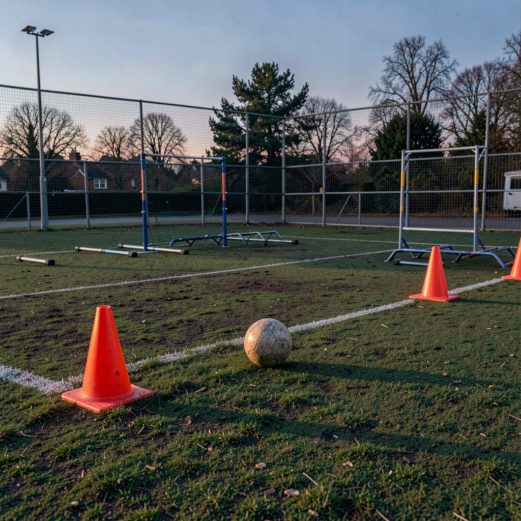 Police and youth services bring football and activities to Newbridge young people